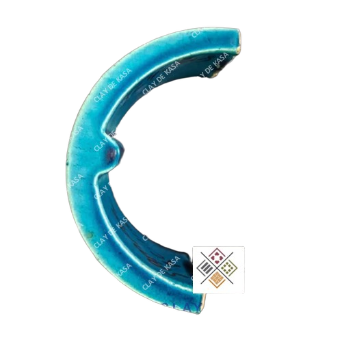 Ceramic Handmade C Jali - Color: Blue