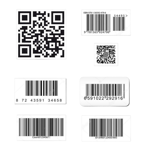 Printed Barcode Label
