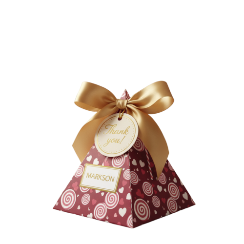 Triangle Gift Boxes - Material: Paper