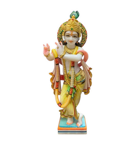 Marble Krishna Statue