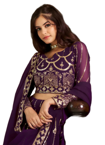 Semi-STITICHED LEHENGA