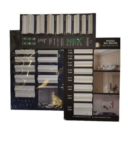 Wall Mouldings - Color: White