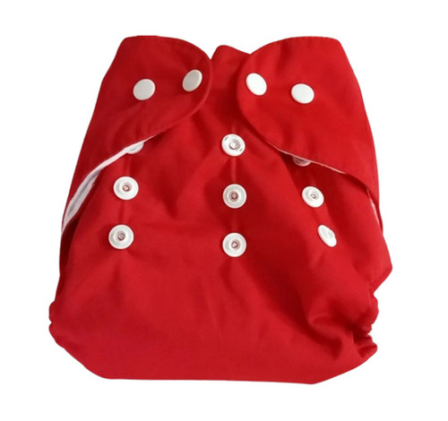 Cloth Diapers - Color: Red