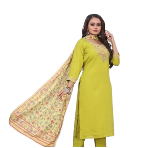 Cotton Kurti Pant Set - Customized Size, All Colors, Soft Breathable Cotton | Cool Pass, Quick Dry, Skin Friendly, Washable, Casual 3-4th Sleeve