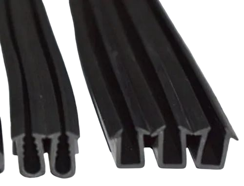 Black Rubber Extruded Profiles
