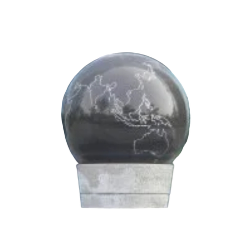 1M Glossy Ball Fountain - Color: Grey