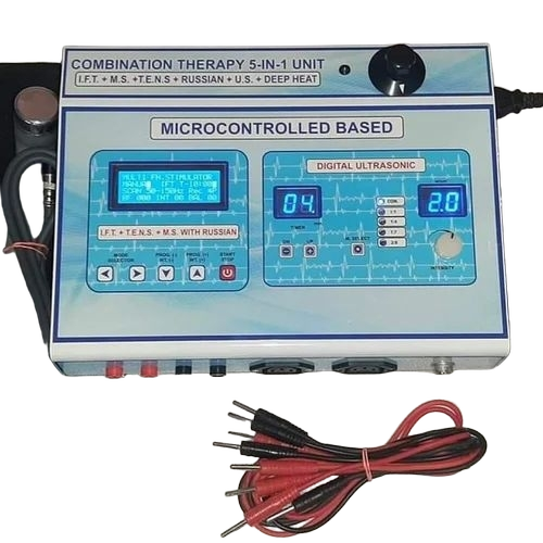 5 In 1 Combination Therapy Machine Physiotherapy