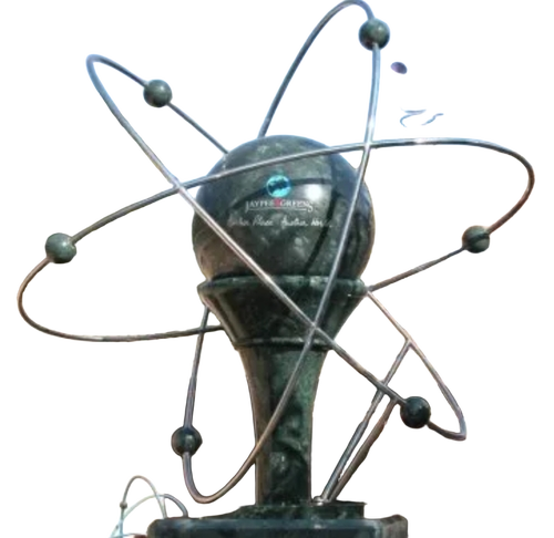 Exterior Ball Fountain - Color: Grey