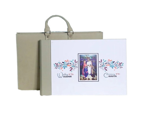 Leather Pad Bag And Box