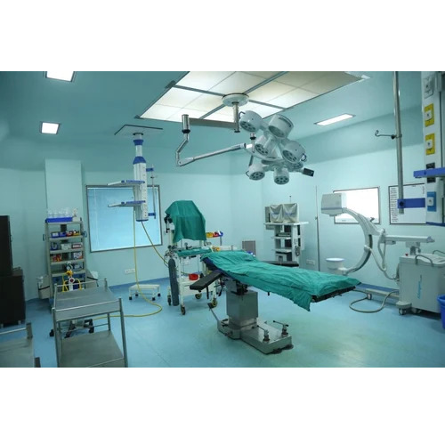 Modular Operation Theater - Steel Modular Laminar Flow, Color Coated | One Door, Multicolor, Inward/Outward Open Style