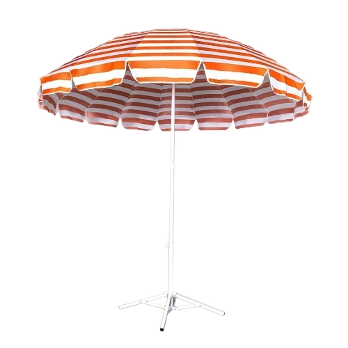 Outdoor Garden Umbrella - Metal Shaft, Multicolor | Durable, Weather-Resistant, Easy Open Close, Sturdy Frame
