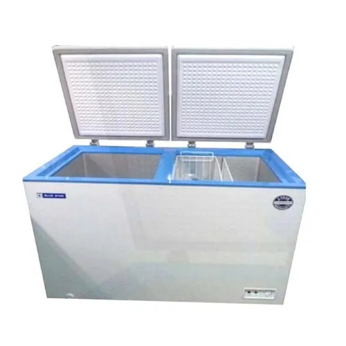 Blue Star Chfsd300Fhpw Double Door Deep Freezer - Color: Silver