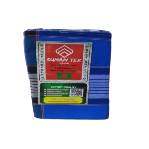 Cotton Checked Fancy Lungi