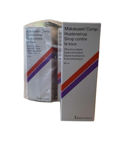 Makatussin Comp 80Ml Cough Syrup - Drug Type: General Medicines