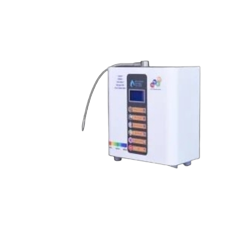 7 Plates Alkaline Water Lonizer - Stainless Steel 9 Plates 50 LPH Purification Capacity | Semi-Automatic Wall Mounted Hotel/Restaurant Use