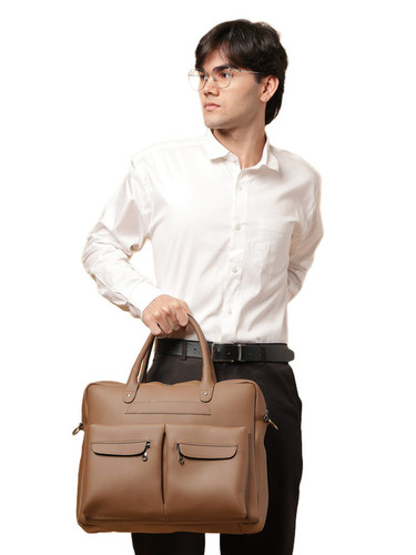 Ensac Studio Brown Laptop Bag
