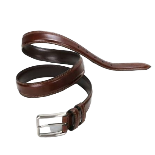 Leather Belt - Leather, Brown | Steel Buckle, Modern Male Style, Durable, Fine Finished