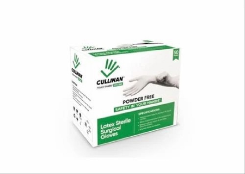 Cullinan Latex Sterile Surgical Gloves Powder Free - Grade: Medical