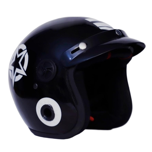 Shield Pro Star Open Face Scooty Helmet