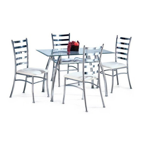 SS Dining Table Set