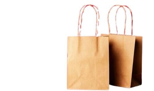 Brown Paper Carry Bag - Coating Type: Na