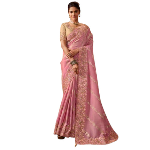 Ladies Embroidered Sarees