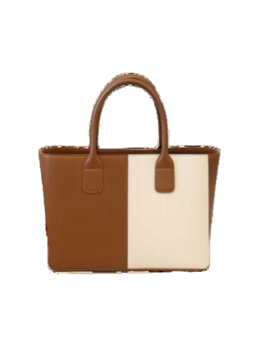 Leather Side Bag - Color: Bronw