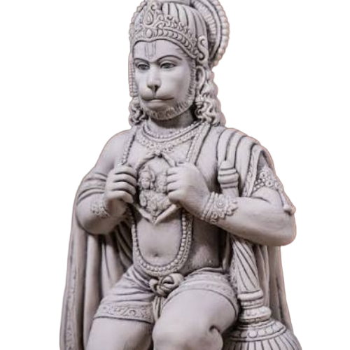 Marble Hanuman Sculpture