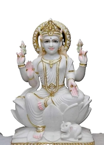 Marble Laxmi Maa Statue
