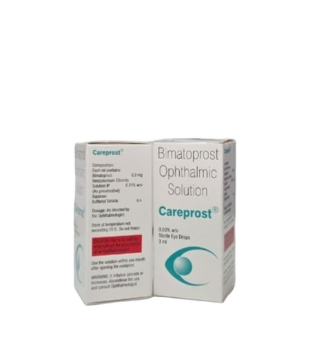 Bimatoprost Eye Drops - Color: Transparent