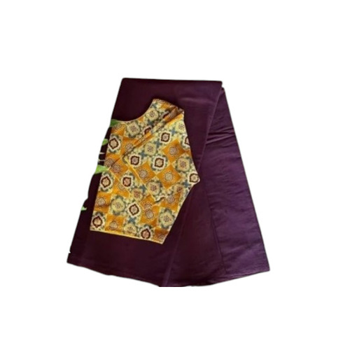 Cotton Saree With Stitch Blouse