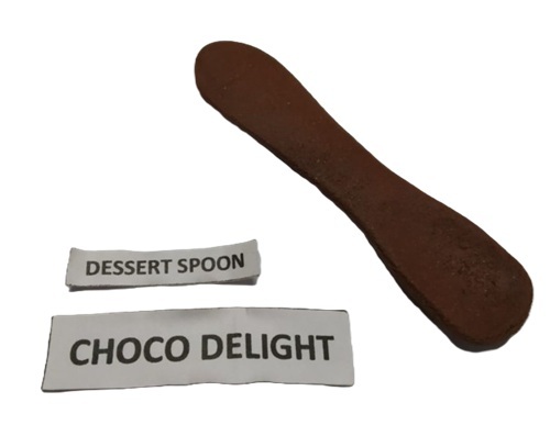 Dessert Choco Delight Edible Spoon