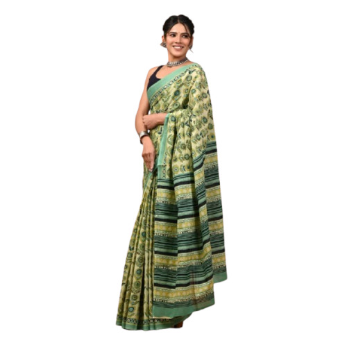 Ladies Printed Cotton Saree