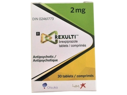 Rexulti Brexpiprazole 1Mg 2Mg 4Mg Tablets - Packaging Type: Box