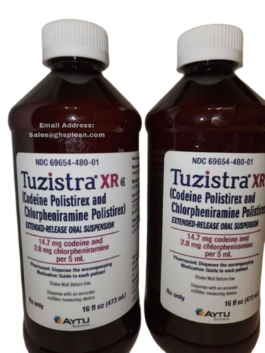 Tuzistra Xr Cough Syrup - Shelf Life: 2 Years