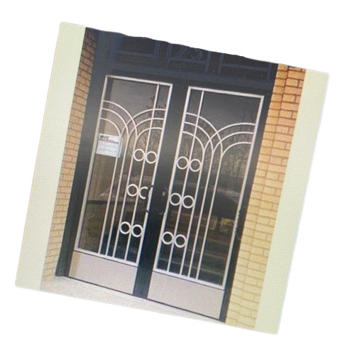 Fancy Gate With Glass