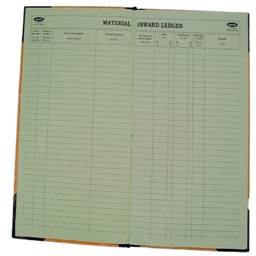 Inward Register Note - Binding: Hardbound