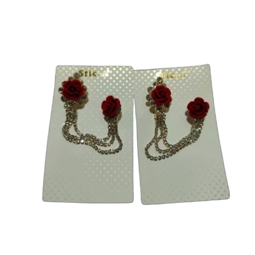 Metal Men Wedding Rose Brooches