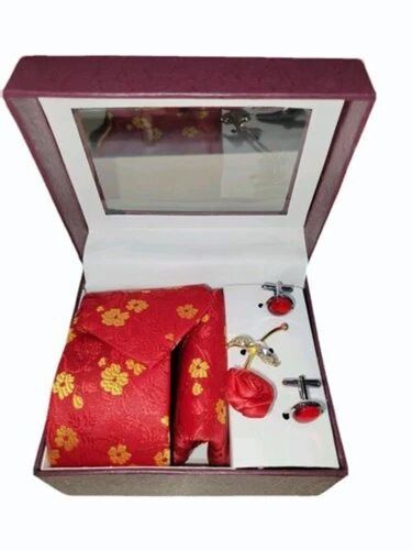 Printed Men Necktie Set