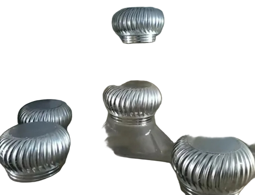 Rooftop Turbo Air Ventilator - Color: Silver