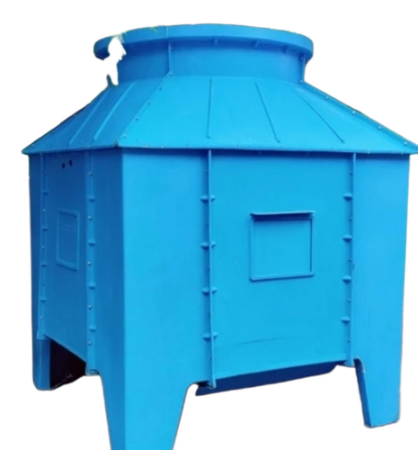 Three Phase Bottle Shaped Cooling Tower - Color: Blue