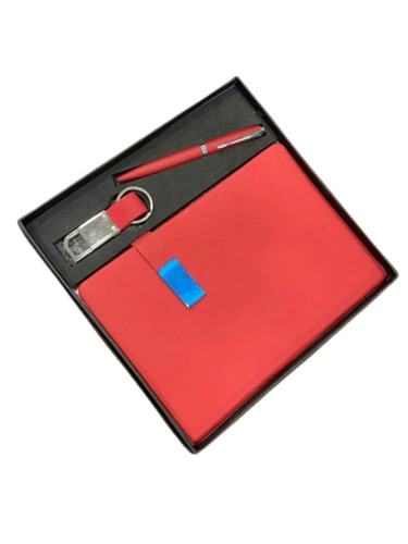 Pen Diary Keychain Gift Set