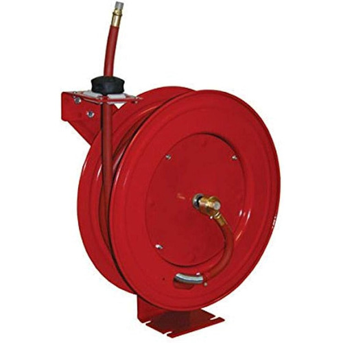 Red Air Hose Reel
