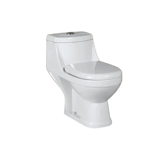 White Ceramic Toilet Seat