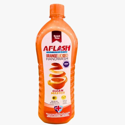 Aflash Orange Liquid Handwash 1000 Ml - Feature: Antibacterial