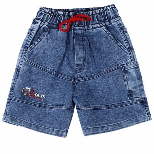 Blue Kids Denim Shorts