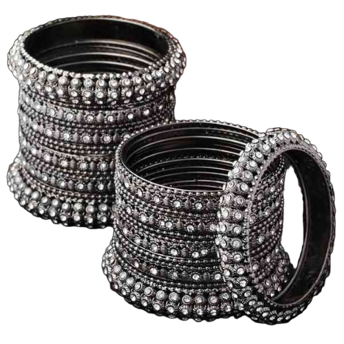 Metal Bangles - Color: Multi Color