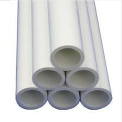 Plumbing Pipe - Plastic 1/2 Inch x 10 Feet, White | Durable, Round Shape