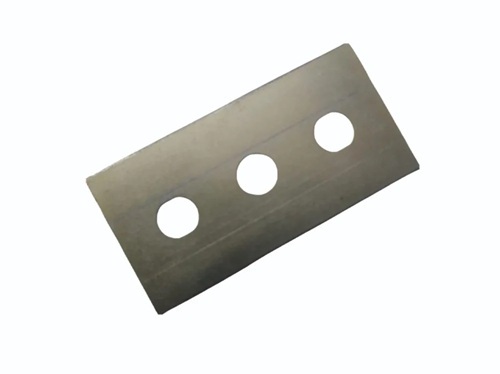 Three Hole Carbon Steel Blade