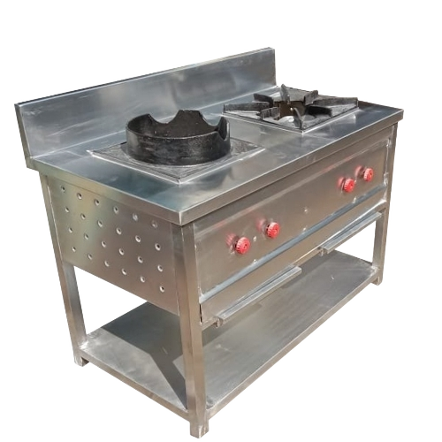 2 Burner Stainless Steel Gas Range